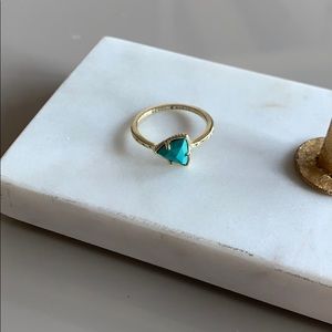 Kendra Scott Ann ring in aqua